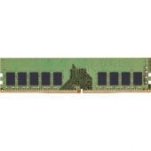 Kingston Server Premier 8GB DDR4 SDRAM Memory Module - For Server - 8 GB - DDR4-2666/PC4-21333 DDR4 SDRAM - 2666 MHz Single-rank Memory - CL19 - 1.20 V - ECC - Unbuffered - 288-pin - DIMM - Lifetime Warranty KSM26ES8/8MR