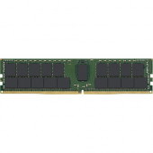 Kingston 64GB DDR4 SDRAM Memory Module - 64 GB - DDR4-3200/PC4-25600 DDR4 SDRAM - 3200 MHz Dual-rank Memory - CL22 - ECC - Registered - 288-pin - DIMM - Lifetime Warranty KSM32RD4/64HCR