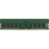 Kingston 16GB DDR4 SDRAM Memory Module - For Server - 16 GB - DDR4-3200/PC4-25600 DDR4 SDRAM - 3200 MHz Dual-rank Memory - CL22 - 1.20 V - ECC - Unbuffered - 288-pin - DIMM - Lifetime Warranty - TAA Compliance KTD-PE432E/16G