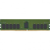 Kingston Server Premier 16GB DDR4 SDRAM Memory Module - For Server - 16 GB - DDR4-3200/PC4-25600 DDR4 SDRAM - 3200 MHz Dual-rank Memory - CL22 - 1.20 V - ECC - Registered - 288-pin - DIMM - Lifetime Warranty KTH-PL432D8P/16G