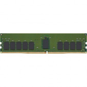 Kingston 32GB DDR4 SDRAM Memory Module - For Server - 32 GB - DDR4-3200/PC4-25600 DDR4 SDRAM - 3200 MHz Dual-rank Memory - CL22 - 1.20 V - ECC - Registered - 288-pin - DIMM - Lifetime Warranty KTL-TS432D8/32G