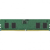 Kingston ValueRAM 8GB DDR5 SDRAM Memory Module - For Desktop PC - 8 GB (1 x 8GB) - DDR5-4800/PC5-38400 DDR5 SDRAM - 4800 MHz Single-rank Memory - CL40 - 1.10 V - Non-ECC - Unbuffered - 288-pin - DIMM - Lifetime Warranty KVR48U40BS6-8