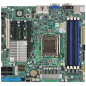 Supermicro H8SCM-F Server Motherboard - AMD Chipset - Socket C32 LGA-1207 - 64 GB DDR3 SDRAM Maximum RAM - DDR3-1333/PC3-10600, DDR3-1066/PC3-8500, DDR3-800/PC3-6400 - 4 x Memory Slots - Gigabit Ethernet - 6 x SATA Interfaces - RoHS-6 Compliance MBD-H8SCM