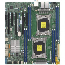 Supermicro X10DAL-i Server Motherboard - Intel Chipset - Socket LGA 2011-v3 - 1 x Retail Pack - ATX - 1 x Processor Support - 1 TB DDR4 SDRAM Maximum RAM - 1.87 GHz, 2.40 GHz, 2.13 GHz, 1.60 GHz Memory Speed Supported - RDIMM, LRDIMM, DIMM - 8 x Memory Sl