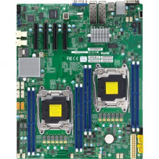 Supermicro X10DRD-iTP Server Motherboard - Intel Chipset - Socket LGA 2011-v3 - 1 x Retail Pack - Extended ATX - 2 x Processor Support - 512 GB DDR4 SDRAM Maximum RAM - 2.13 GHz, 1.87 GHz, 1.60 GHz Memory Speed Supported - RDIMM, DIMM, LRDIMM - 8 x Memory