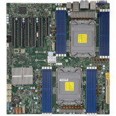 Supermicro X12DAI-N6 Server Motherboard - Intel Chipset - Socket P - Intel Optane Memory Ready - Extended ATX - Xeon Gold, Xeon Silver, Xeon Bronze, Xeon Platinum Processor Supported - 6 TB DDR4 SDRAM Maximum RAM - DIMM, RDIMM, LRDIMM - 16 x Memory Slots 