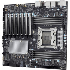 Gigabyte MW51-HP0 Server Motherboard - Intel Chipset - Socket R4 LGA-2066 - 64 GB DDR4 SDRAM Maximum RAM - RDIMM, LRDIMM, DIMM - 8 x Memory Slots - Gigabit Ethernet - 8 x USB 3.0 Port - 2 x USB 3.1 Port - 10 x SATA Interfaces MW51-HP0