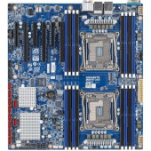 Gigabyte MW70-3S0 Server Motherboard - Intel Chipset - Socket LGA 2011-v3 - SSI EEB - 2 x Processor Support - 64 GB DDR4 SDRAM Maximum RAM - 2.13 GHz, 1.87 GHz, 1.60 GHz Memory Speed Supported - DIMM, RDIMM, LRDIMM - 16 x Memory Slots - 12Gb/s SAS, Serial