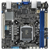 Asus P11C-I Server Motherboard - Intel Chipset - Socket H4 LGA-1151 - Mini ITX - 1 x Processor Support - 32 GB DDR4 SDRAM Maximum RAM - 2.67 GHz, 2.40 GHz Memory Speed Supported - DIMM, UDIMM - 2 x Memory Slots - Serial ATA/600 RAID Supported Controller -