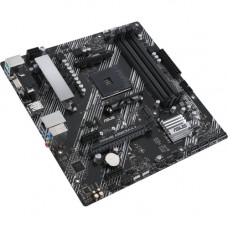 Asus Prime A520M-A II/CSM Desktop Motherboard - AMD Chipset - Socket AM4 - Micro ATX - Ryzen 3, Ryzen 5, Ryzen 7, Ryzen 3 PRO, Ryzen 5 Pro, Ryzen 7 PRO Processor Supported - 128 GB DDR4 SDRAM Maximum RAM - UDIMM, DIMM - 4 x Memory Slots - Gigabit Ethernet