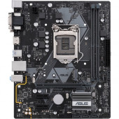 Asus Prime H310M-A R2.0/CSM-SI Desktop Motherboard - Intel Chipset - Socket H4 LGA-1151 - 32 GB DDR4 SDRAM Maximum RAM - UDIMM, DIMM - 2 x Memory Slots - Gigabit Ethernet - 2 x USB 3.1 Port - HDMI - DVI - 4 x SATA Interfaces PRIME H310M-A R2.0/CSM-SI