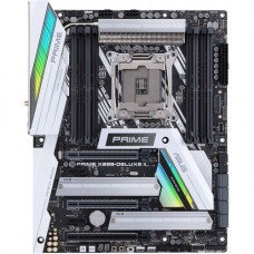 Asus Prime X299-DELUXE II Desktop Motherboard - Intel Chipset - Socket R4 LGA-2066 - ATX - 1 x Processor Support - 128 GB DDR4 SDRAM Maximum RAM - 4 GHz O.C., 3.60 GHz O.C., 2.67 GHz, 2.40 GHz, 2.13 GHz, 4.13 GHz O.C., 4.27 GHz O.C., 4.20 GHz O.C. Memory 