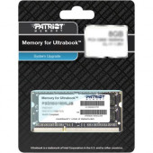 PATRIOT Memory 8GB PC3-12800 (1600MHz) Ultrabook SODIMM - For Notebook - 8 GB - DDR3-1600/PC3-12800 DDR3 SDRAM - CL11 - 1.35 V - Non-ECC - Unbuffered - 204-pin - SoDIMM - RoHS Compliance PSD38G1600L2S