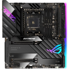 Asus ROG Crosshair VIII Extreme Desktop Motherboard - AMD Chipset - Socket AM4 - Extended ATX - Ryzen 7, Ryzen 7 PRO, Ryzen 5, Ryzen 5 Pro, Ryzen 3, Ryzen 3 PRO, Ryzen 9, Ryzen 9 PRO Processor Supported - 128 GB DDR4 SDRAM Maximum RAM - DIMM, UDIMM - 4 x 