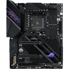 Asus ROG Crosshair VIII Dark Hero Desktop Motherboard - AMD Chipset - Socket AM4 - 64 GB DDR4 SDRAM Maximum RAM - DIMM, UDIMM - 4 x Memory Slots - Wireless LAN - IEEE 802.11ax - 12 x USB 3.1 Port - 1 x RJ-45 - 8 x SATA Interfaces ROG CROSSHAIRVIIIDARKHERO