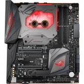 Asus ROG MAXIMUS IX EXTREME Desktop Motherboard - Intel Chipset - Socket H4 LGA-1151 - 64 GB DDR4 SDRAM Maximum RAM - DIMM - 4 x Memory Slots - Gigabit Ethernet - Wireless LAN - 6 x USB 3.0 Port - 2 x USB 3.1 Port - HDMI - 8 x SATA Interfaces ROG MAXIMUS 