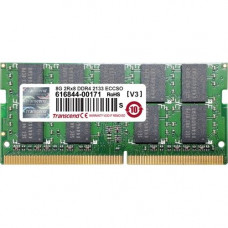 Transcend 8GB DDR4 SDRAM Memory Module - 8 GB DDR4 SDRAM - CL11 - 1.20 V - ECC - 260-pin - SoDIMM TS1GSH72V1H