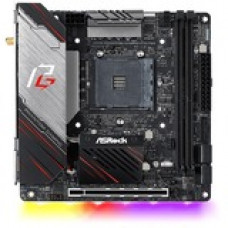 ASRock X570 PHANTOM GAMING-ITX/TB3 Desktop Motherboard - AMD Chipset - Socket AM4 - 64 GB DDR4 SDRAM Maximum RAM - DIMM, UDIMM - 2 x Memory Slots - Gigabit Ethernet - Wireless LAN - IEEE 802.11 a/b/g/n/ax - 5 x USB 3.1 Port - HDMI - 1 x RJ-45 - 4 x SATA I