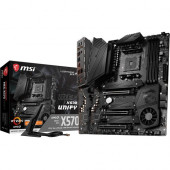 Micro-Star International  MSI MEG X570 UNIFY Desktop Motherboard - AMD Chipset - Socket AM4 - 128 GB DDR4 SDRAM Maximum RAM - DIMM, UDIMM - 4 x Memory Slots - Gigabit Ethernet - Wireless LAN - IEEE 802.11 a/b/g/n/ac/ax - 1 x RJ-45 - 4 x SATA Interfaces X5