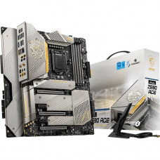 Micro-Star International  MSI MEG Z590 ACE GOLD Gaming Desktop Motherboard - Intel Chipset - Socket LGA-1200 - Intel Optane Memory Ready - ATX - Pentium Gold, Celeron, Core i5, Core i7, Core i9, Core i3 Processor Supported - 128 GB DDR4 SDRAM Maximum RAM 