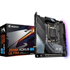 Gigabyte Technologies Aorus Ultra Durable Z590I AORUS ULTRA Desktop Motherboard - Intel Chipset - Socket LGA-1200 - Intel Optane Memory Ready - Mini ITX - Pentium Gold, Celeron, Core i5, Core i7, Core i9, Core i3 Processor Supported - 64 GB DDR4 SDRAM Max