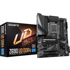 Gigabyte Z690 UD DDR4 Gaming Desktop Motherboard - Intel Chipset - Socket LGA-1700 - Intel Optane Memory Ready - ATX - Celeron, Core i3, Core i5, Core i7, Core i9, Pentium Gold Processor Supported - 128 GB DDR4 SDRAM Maximum RAM - DIMM, UDIMM - 4 x Memory