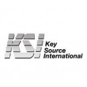 Key Source International Inc KSI, KEYBOARDS, BLACK COMPACT 104 USB BACKLIT KB W/ CLEANING BUTTON, S KSI-1802R SX HFFFB-2