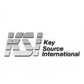 Key Source International Inc KSI, RED 104 USB KB WITH INTEGRATED CLEANING BUTTON, SEALED SURFACE, S KSI-1700 SX RED