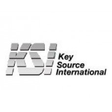 Key Source International Inc KSI KEYBOARDS, BLACK COMPACT KEYBOARD, CREVICE FREE SILICONE COVER WIT KSI-1801 SX B