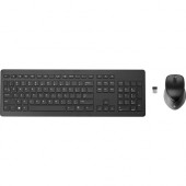 HP Wireless Rechargeable 950MK Mouse and Keyboard - USB Type A Wireless RF English (US) - USB Type A Wireless RF Mouse - 3 Button - Scroll Wheel - Compatible with Windows 3M165UT#ABA