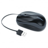 Kensington MOUSE,PRO FIT,RETRCTBL,BK 72339