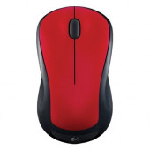 Logitech M310 Mouse - Laser - Wireless - Radio Frequency - 2.40 GHz - Flame Red - USB - 1000 dpi - Scroll Wheel - 3 Button(s) - Symmetrical - RoHS, TAA, WEEE Compliance 910-002486