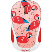 Logitech Party Collection M325c Wireless Mouse - Optical - Wireless - Radio Frequency - USB - 1000 dpi - Scroll Wheel - 5 Button(s) - TAA Compliance 910-005656