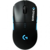 Logitech Pro Wireless Gaming Mouse - Wireless - Radio Frequency - 2.40 GHz - Shroud - USB - 25600 dpi - Symmetrical 910-005974