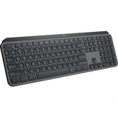 Logitech MX Keys for Business Keyboard - Wireless Connectivity - Bluetooth - 32.81 ft - iPhone, iPad, iPad mini, iPod, Tablet, Desktop Computer, Notebook, Smartphone - Windows, Mac OS, iOS, iPadOS, Linux, Chrome OS, Android 920-010116