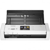 Brother ADS-1700W Wireless Compact Desktop Scanner - 48-bit Color - 25 ppm (Mono) - 25 ppm (Color) - Duplex Scanning - USB ADS-1700W