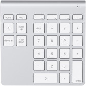 Belkin YourType Bluetooth Wireless Keypad - Wireless Connectivity - Bluetooth - 28 Key - Compatible with Mac Pro, MacBook, iMac, Desktop Computer (Mac) F8T068TTAPL-P