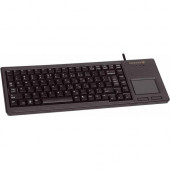 CHERRY G84-5500 XS Touchpad Keyboard - USB - 88 Keys - Black - English (US) - RoHS, TAA, WEEE Compliance G84-5500LUMEU-2