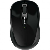 Microsoft 3500 Mouse - BlueTrack - Wireless - Radio Frequency - 2.40 GHz - Black - USB - Scroll Wheel - Symmetrical GMF-00030