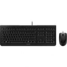 CHERRY DC 2000 Keyboard & Mouse - USB Cable English (US) - Black - USB Cable Optical - 1200 dpi - 3 Button - Scroll Wheel - Black - Calculator, Email, Internet Key, Sleep Hot Key(s) - Symmetrical" - TAA Compliance JD-0800EU-2