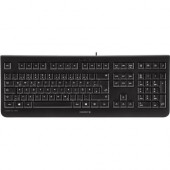 CHERRY JK-0800 Economical Corded Keyboard - Cable Connectivity - USB Interface - 104 Key - Calculator, Email, Browser, Sleep Hot Key(s) - QWERTY Keys Layout - Black" - RoHS, TAA Compliance JK-0800EU-2