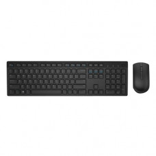 Dell KM636 Keyboard & Mouse - Wireless RF Black - Wireless RF Optical - Scroll Wheel - Black - AA, AAA - Compatible with Computer KM636-BK-US