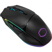 Cooler Master MM831 Gaming Mouse - Optical - Cable/Wireless - Bluetooth/Radio Frequency - 2.40 GHz - Black - USB - 32000 dpi - Scroll Wheel - Right-handed Only MM-831-KKOH1