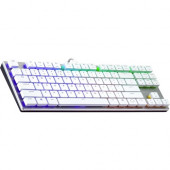 Cooler Master SK630 Keyboard - Cable Connectivity - USB 2.0 Type A Interface - PC - Mechanical Keyswitch - Silver/White SK-630-SKLR1-US