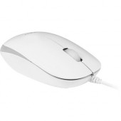 Mace Group Macally 3 Button USB Optical Mouse (XMOUSE) - Optical - Cable - Ice White - USB - 1200 dpi - Scroll Wheel - 3 Button(s) - Symmetrical XMOUSE