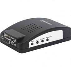 Manhattan PC TV Converter - Functions: Signal Conversion - 1024 x 768 - NTSC, NTSC-J, PAL, PAL-M - VGA 164634