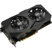 Asus Dual DUAL-RTX2060-O6G-EVO GeForce RTX 2060 Graphic Card - 6 GB GDDR6 - 1.37 GHz Core - 192 bit Bus Width - DisplayPort - HDMI - DVI 90YV0CH2-M0AA00