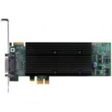 Matrox M-Series M9120 Plus Graphics Card - PCIe x1 - Low profile - Dual monitor - 1920x1200 Maximum Video Resolution M9120-E512LAU1F