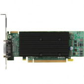 Matrox M-Series M9120 Graphics Card - PCIe x16 - Low Profile - Dual Monitor Capabilities - 1900x1200 Maximum Resolution - 512 MB Memory - Independent Desktop Mode - Stretched Desktop Mode -Clone Mode M9120-E512LPUF