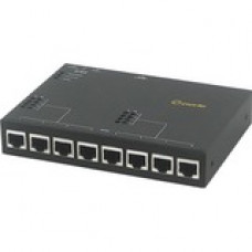 Perle IOLAN STS8 D Secure Terminal Server - 32 MB - Twisted Pair - 1 x Network (RJ-45) - 8 x Serial Port - 10/100Base-TX - Fast Ethernet - Management Port - Wall Mountable, Desktop, Rail-mountable 04030431